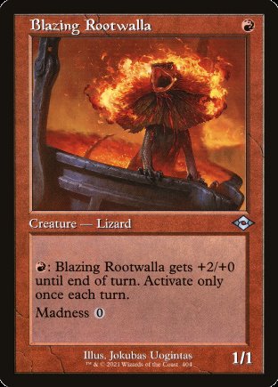 Blazing Rootwalla | Modern Horizons 2