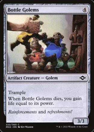 Bottle Golems | Modern Horizons 2