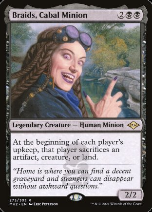 Braids, Cabal Minion | Modern Horizons 2