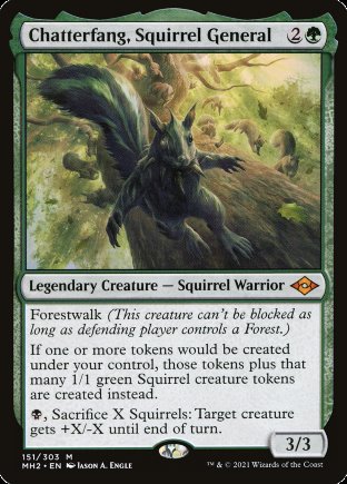 Chatterfang, Squirrel General | Modern Horizons 2