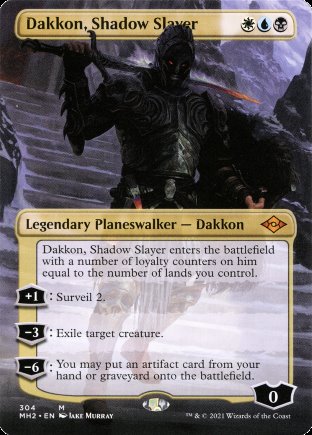 Dakkon, Shadow Slayer | Modern Horizons 2