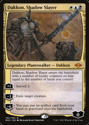 Dakkon, Shadow Slayer | Modern Horizons 2