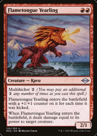 Flametongue Yearling | Modern Horizons 2