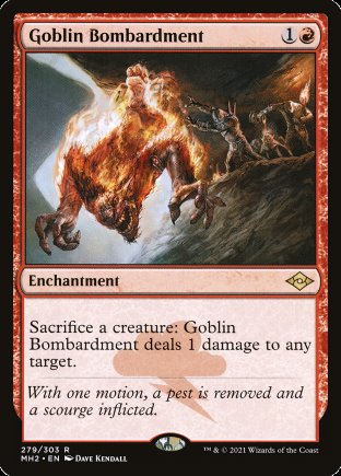 Goblin Bombardment | Modern Horizons 2