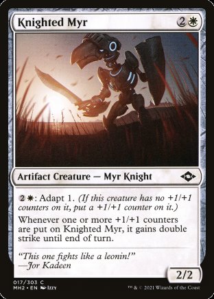 Knighted Myr | Modern Horizons 2