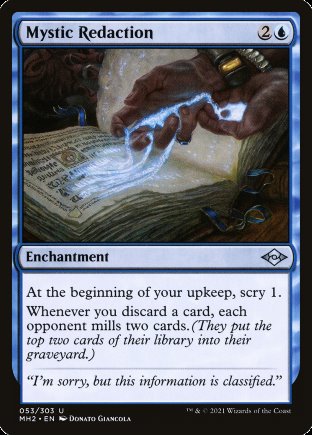 Mystic Redaction | Modern Horizons 2