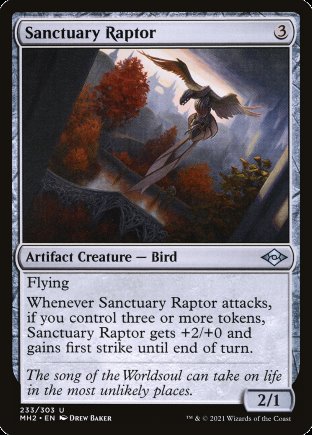 Sanctuary Raptor | Modern Horizons 2