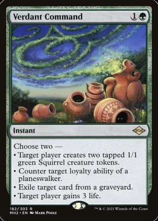 Verdant Command | Modern Horizons 2