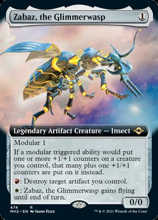 Zabaz, the Glimmerwasp | Modern Horizons 2