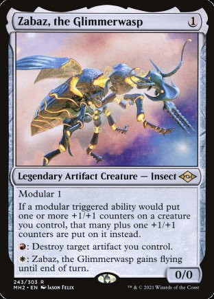 Zabaz, the Glimmerwasp | Modern Horizons 2