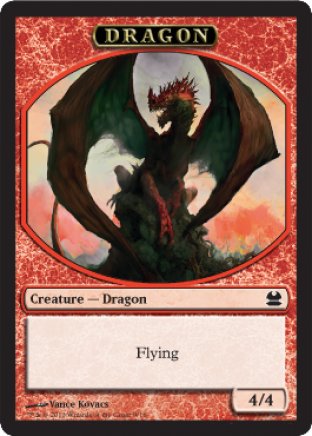 Dragon token | Modern Masters