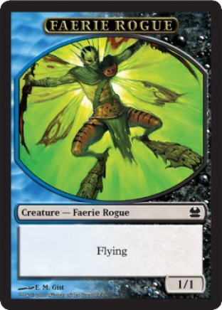 Faerie Rogue token | Modern Masters