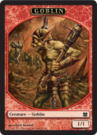 Goblin token | Modern Masters