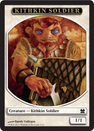 Kithkin Soldier token | Modern Masters