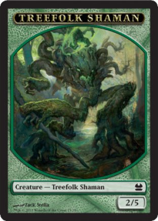 Treefolk Shaman token | Modern Masters