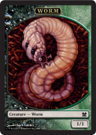 Worm token | Modern Masters