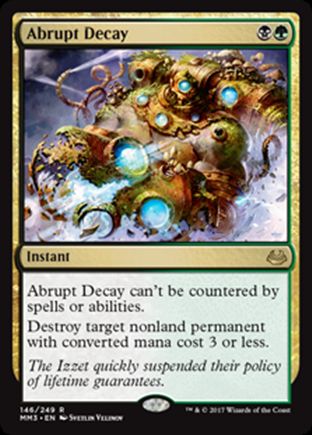 Abrupt Decay | Modern Masters 2017