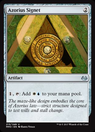 Azorius Signet | Modern Masters 2017