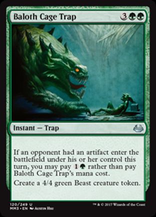 Baloth Cage Trap | Modern Masters 2017