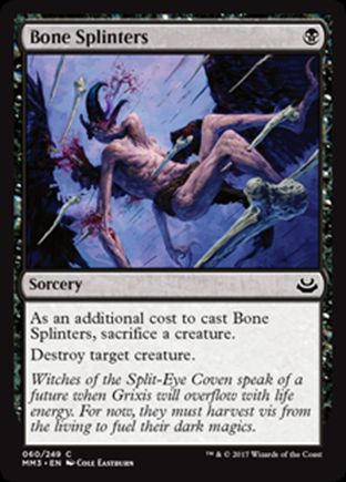 Bone Splinters | Modern Masters 2017