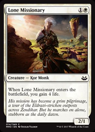 Lone Missionary | Modern Masters 2017