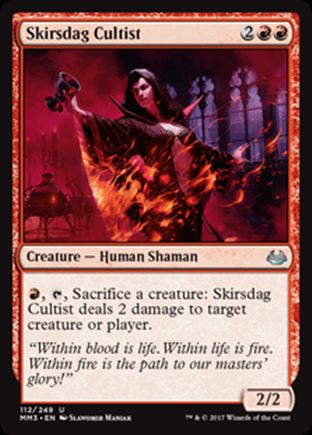 Skirsdag Cultist | Modern Masters 2017