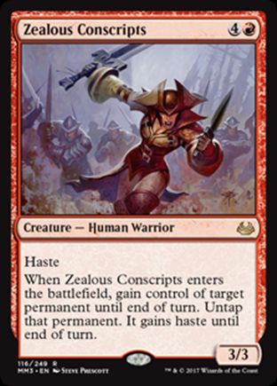 Zealous Conscripts | Modern Masters 2017