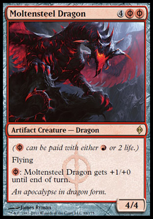Moltensteel Dragon | New Phyrexia