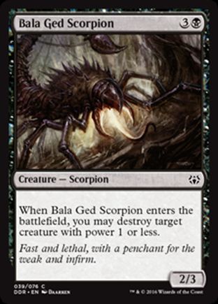 Bala Ged Scorpion | Nissa vs Ob Nixilis
