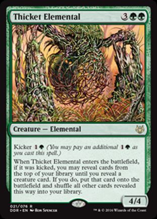 Thicket Elemental | Nissa vs Ob Nixilis