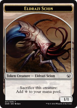 Eldrazi Scion token | Nissa vs Ob Nixilis