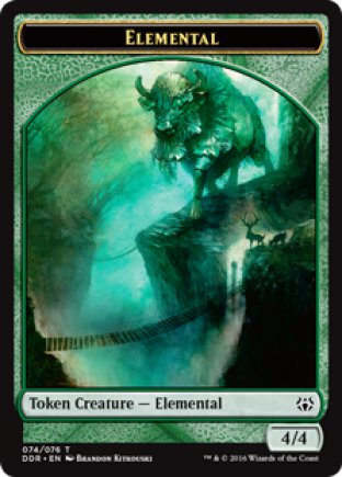 Elemental token | Nissa vs Ob Nixilis