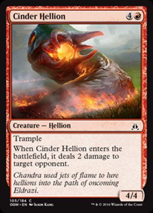 Cinder Hellion | Oath of the Gatewatch