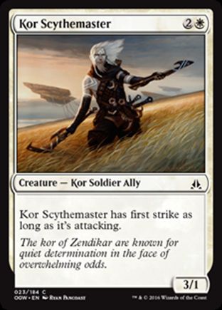 Kor Scythemaster | Oath of the Gatewatch