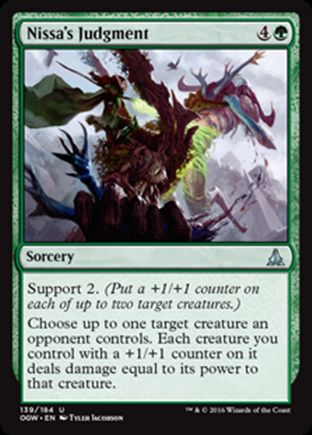 Nissa’s Judgment