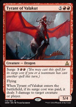 Tyrant of Valakut | Oath of the Gatewatch
