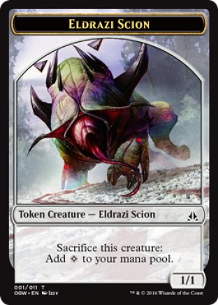 Eldrazi Scion token | Oath of the Gatewatch