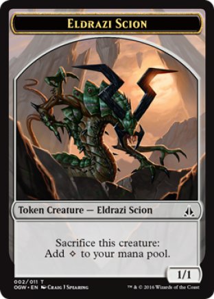 Eldrazi Scion token | Oath of the Gatewatch