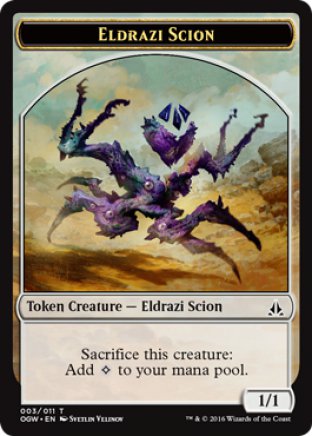 Eldrazi Scion token | Oath of the Gatewatch