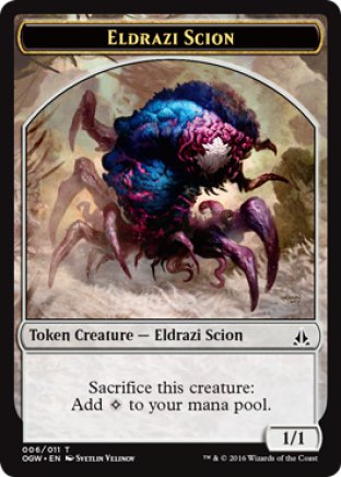 Eldrazi Scion token | Oath of the Gatewatch