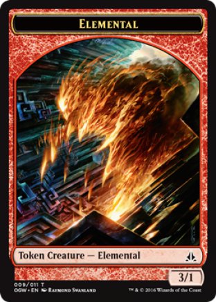 Elemental token | Oath of the Gatewatch