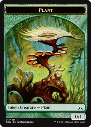 Plant token | Oath of the Gatewatch