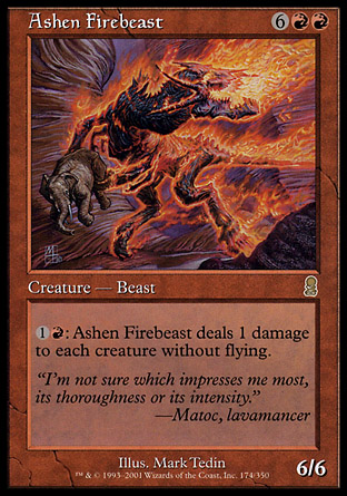 Ashen Firebeast | Odyssey