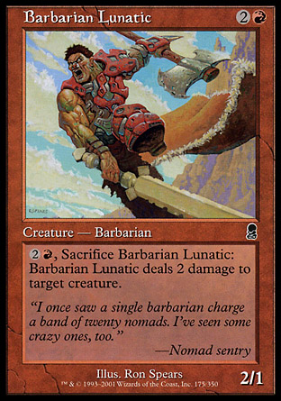 Barbarian Lunatic | Odyssey