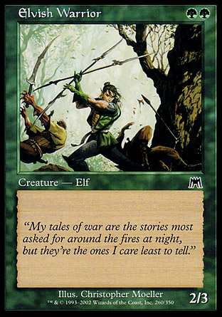 Elvish Warrior | Onslaught