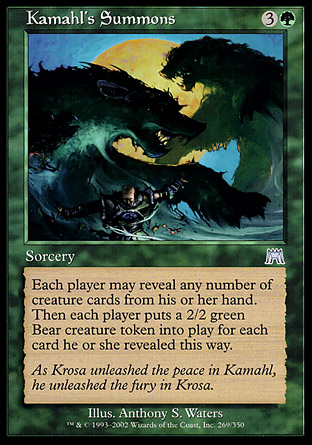 Kamahl’s Summons | Onslaught