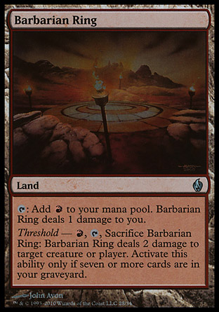 Barbarian Ring | PD Fire Lightning