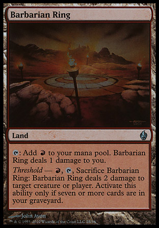 Barbarian Ring | PD Fire Lightning