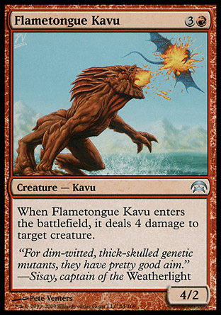 Flametongue Kavu | Planechase