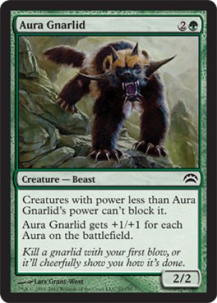 Aura Gnarlid | Planechase 2012